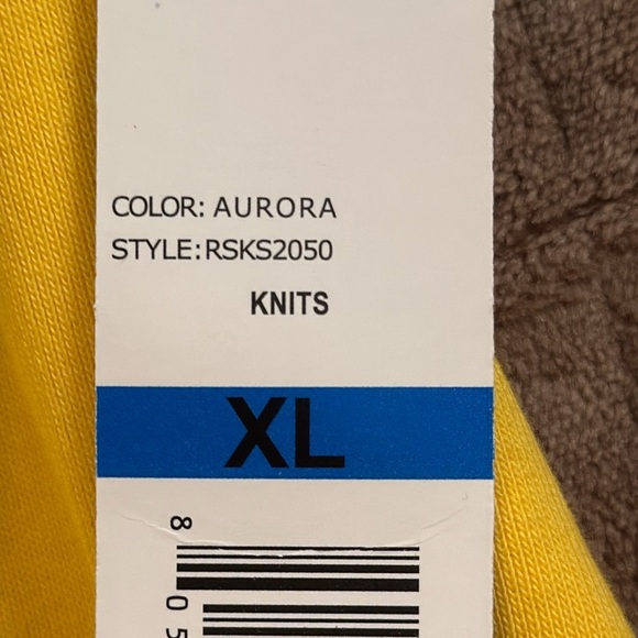 🌹NWT:RAFAELLA YELLOW KNIT TOP - Picture 6 of 6